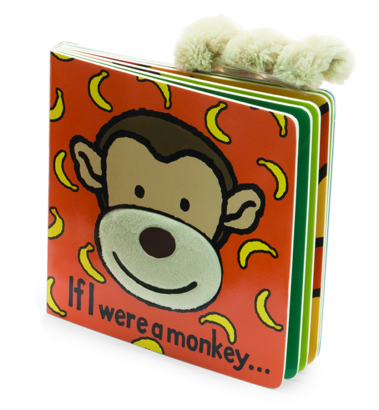 jellycat i know a monkey book