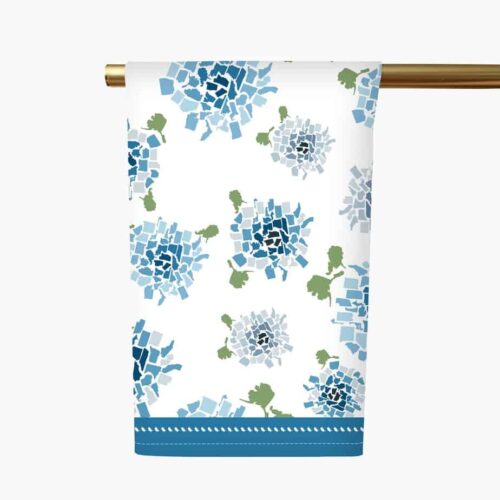 Fifty States Hydrangea Tea Towel
