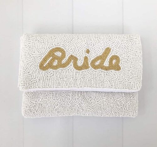 Bride Beaded Clutch