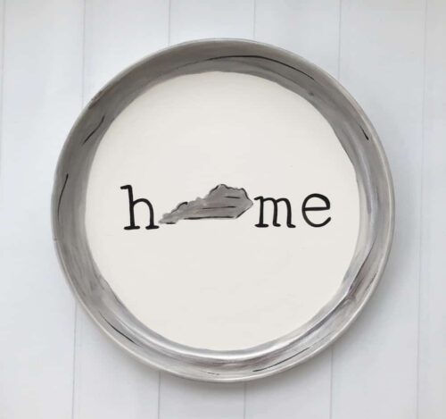 KY Home Small Round Platter