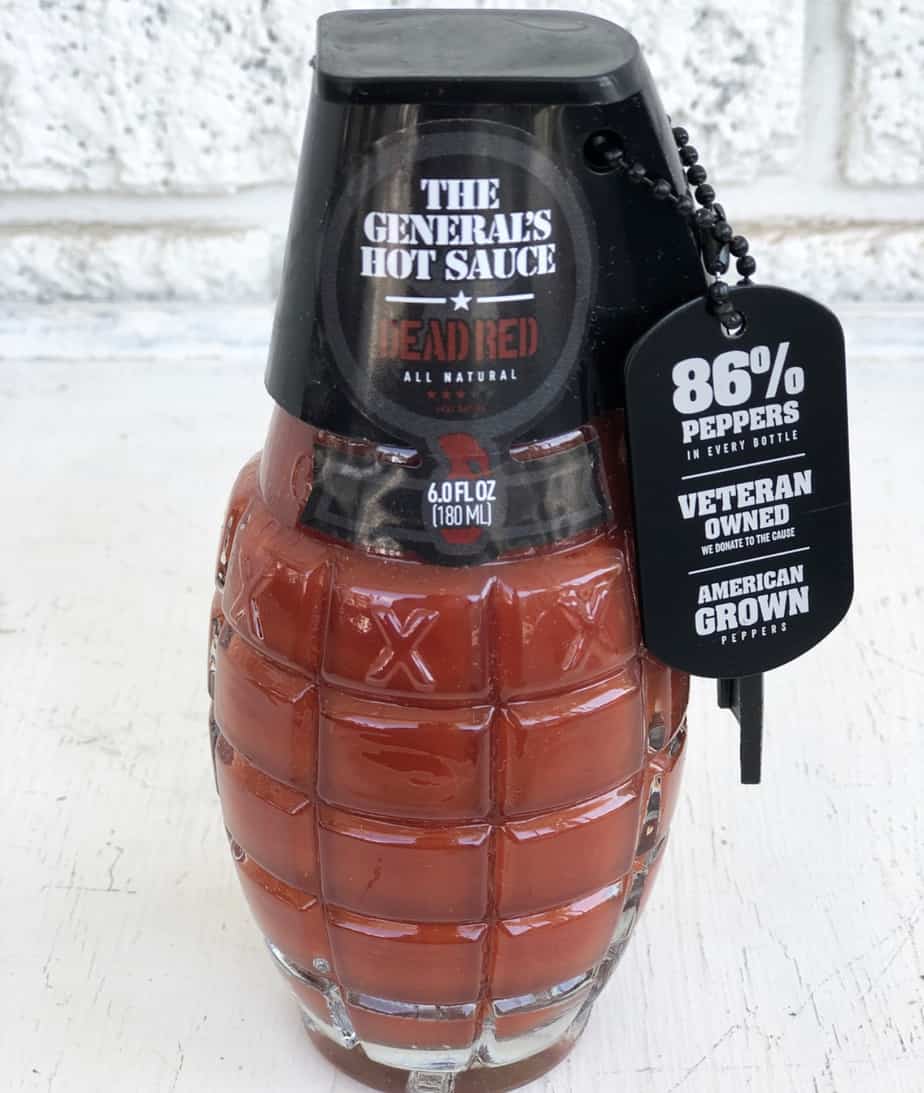 Dead Red The General's Hot Sauce Peggy's Gifts & Accessories