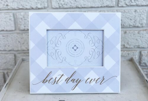 Best Day Ever 4x6 Gold Wide Frame