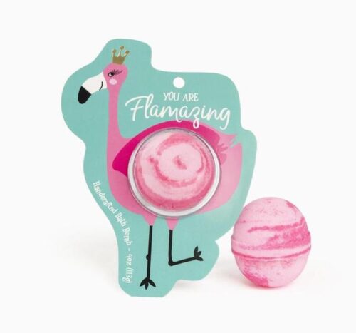 You are Flamazing Flamingo Bath Bomb Clamshell