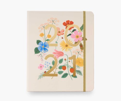 2021 Wild Garden Covered Planner