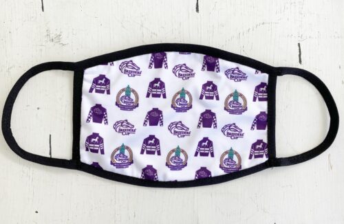 Breeder's Cup White Silks Face Mask