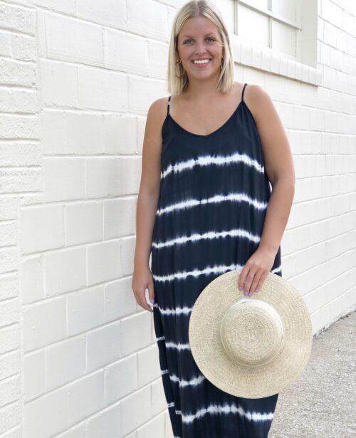 Amma Tie Dye Midi Dress