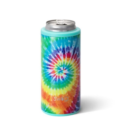 Tie Dye Skinny Can Cooler