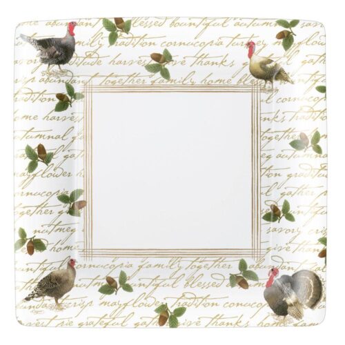 Founders Thanksgiving Dinner Plates