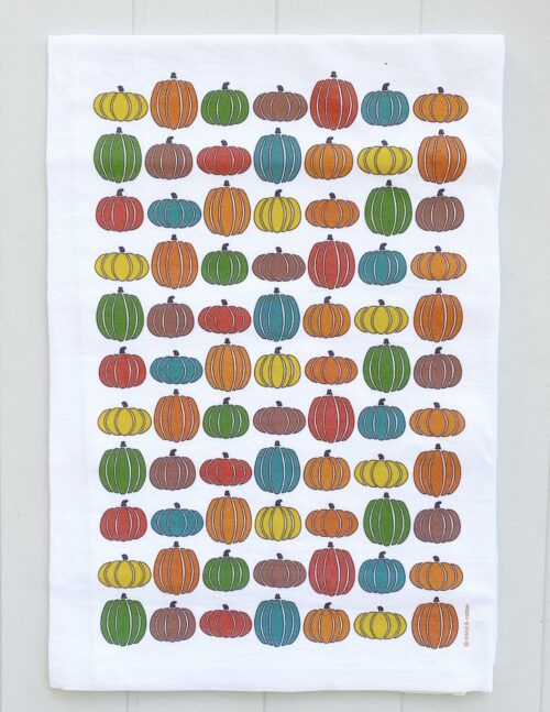 Fall Pumpkins Hand Towel