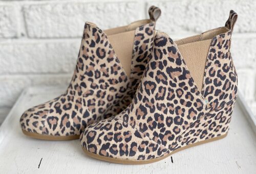 Leopard Suede Kelsey Booties