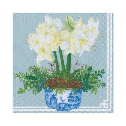 Everyday Caspari Cocktail Napkin Box
