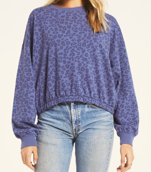Mason Leo Vintage Blue Pullover