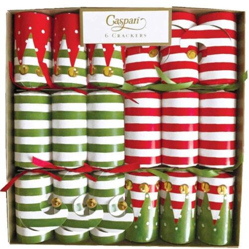 Stocking Stripe Christmas Crackers