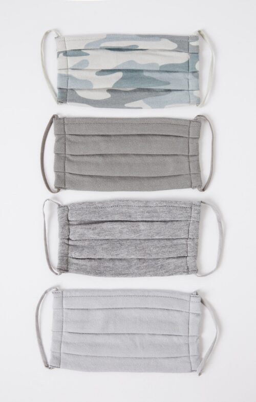 Sage Camo Mask 4 Pack