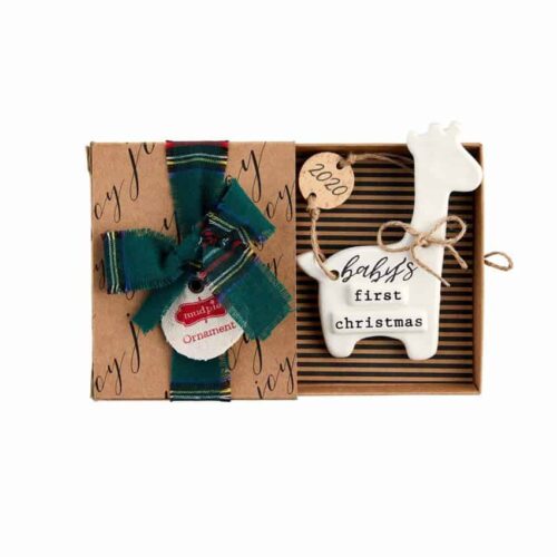 Giraffe Baby Ornament 2020