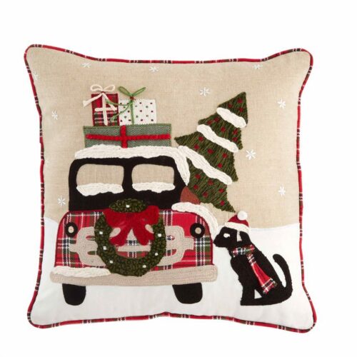 Christmas Dog Pillow