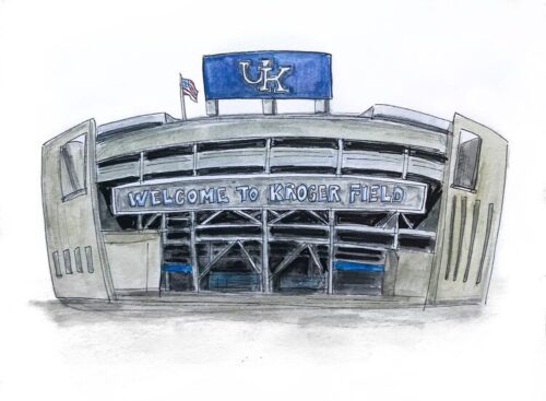 Kroger Field Print - Peggy's Gifts & Accessories