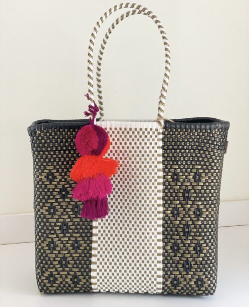 Yin Yang Gold Bag- Medium