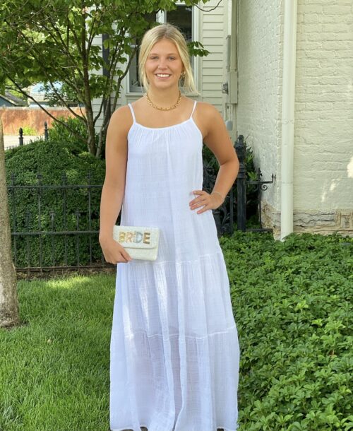 Roman Holiday Optic White Dress