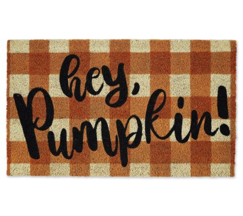 Hey Pumpkin Doormat