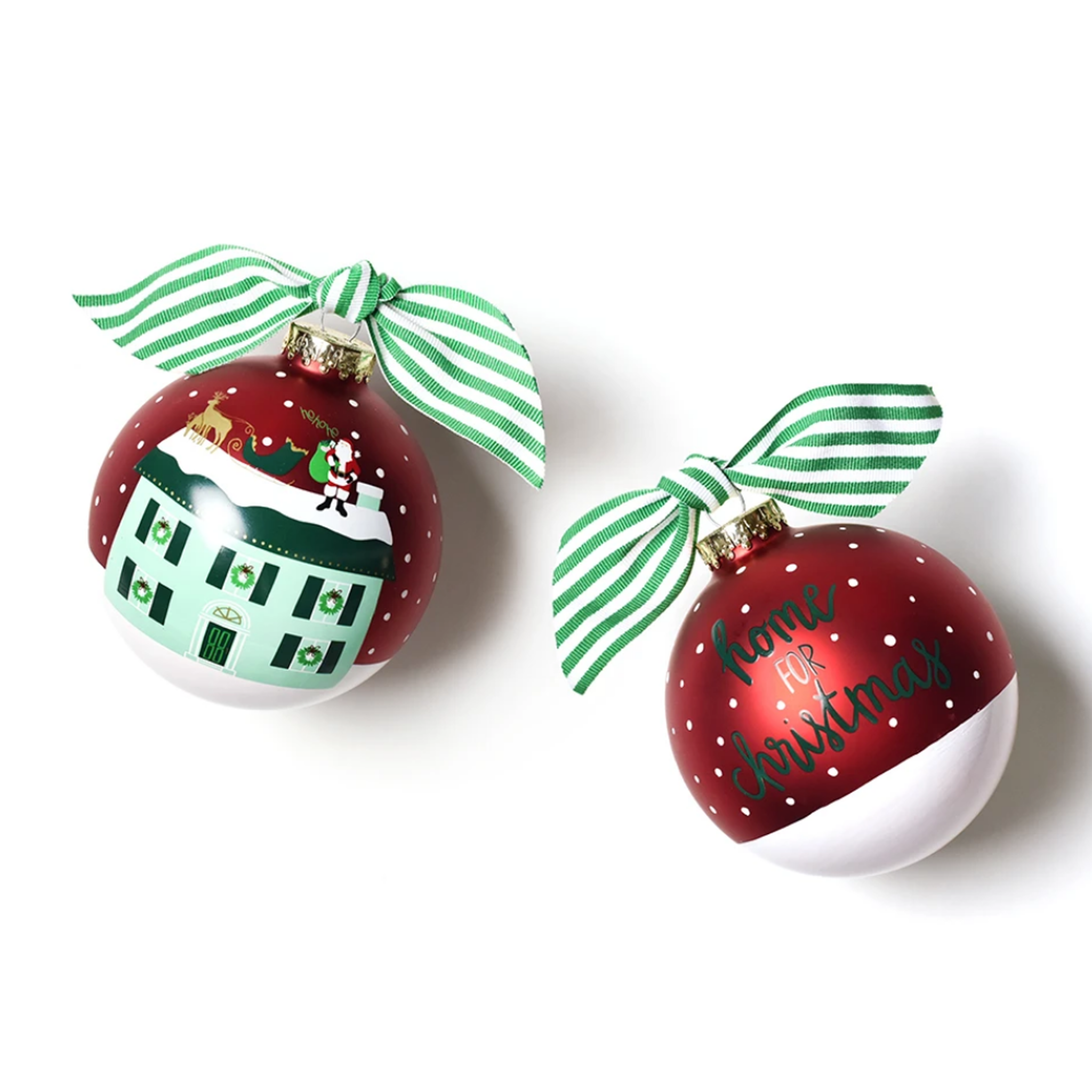 Home For Christmas Glass Ornament - Image 2