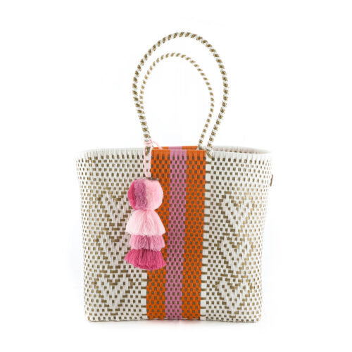 Giving Hearts Orange/Rose Citron Bag-Medium