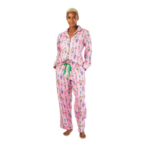 Norah Nutcracker Luxe Sateen Full Pajama Set