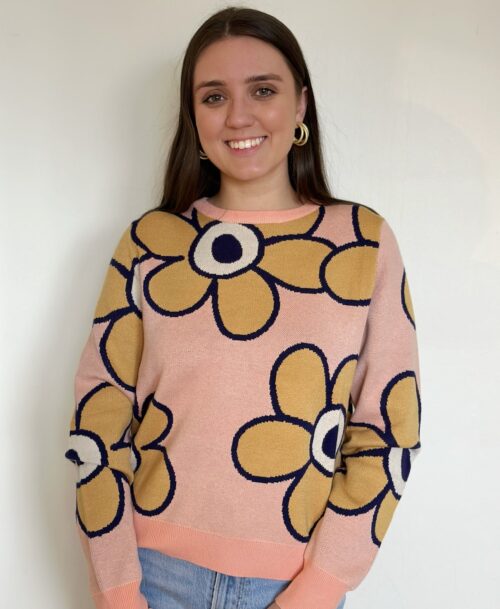 Flower Pattern Sweater (1596)