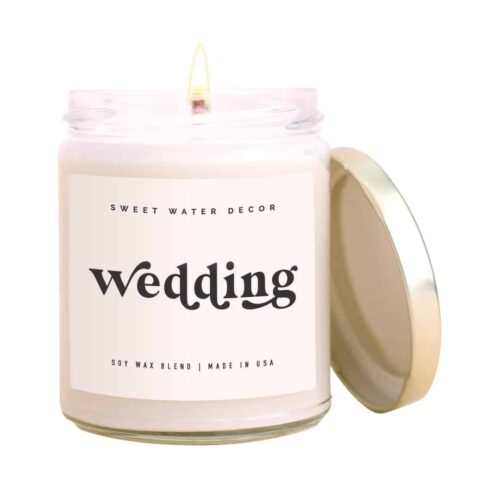 Wedding Day Soy Candle