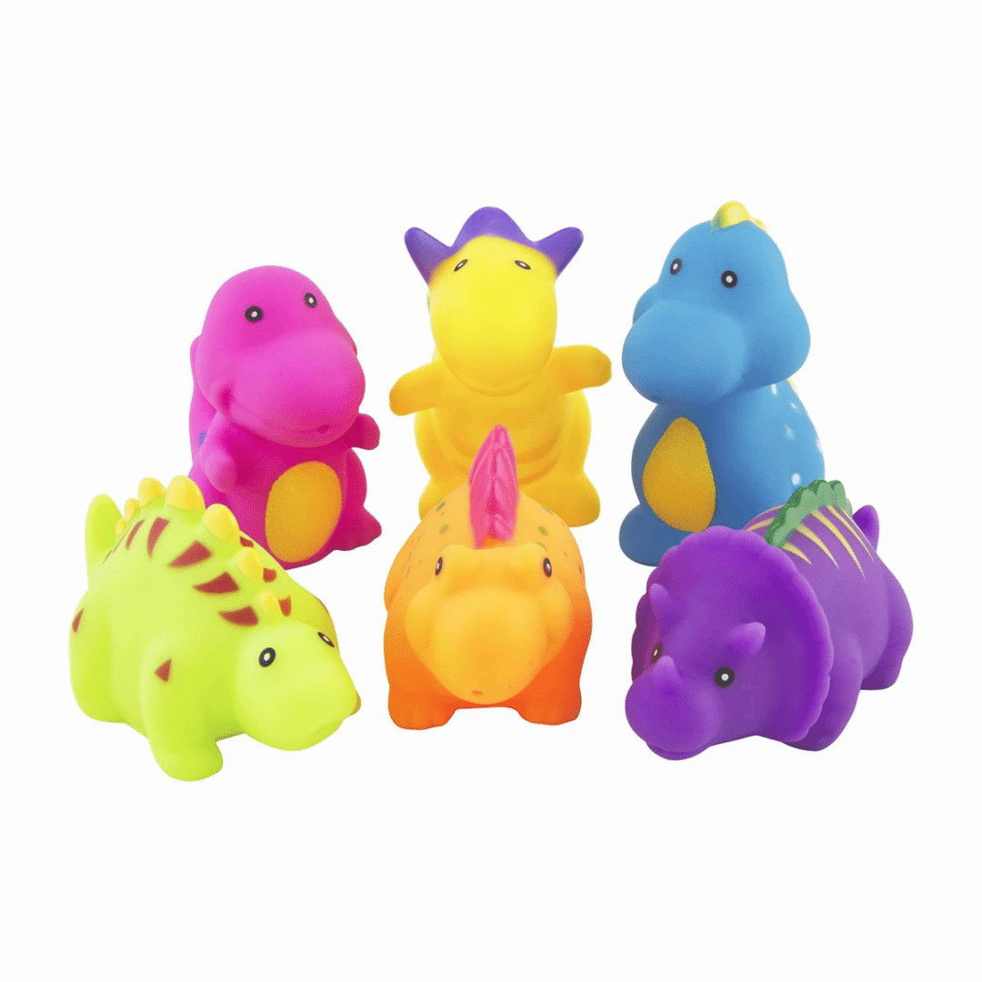 Dino Bath Toys - Peggy's Gifts & Accessories