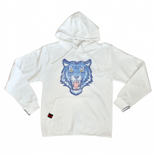 Cat Hoodie Crop Sweatshirt - Image 2
