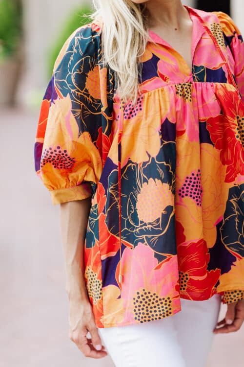 Cabo Puff Sleeve Tunic - Image 2