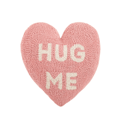 Hug Me Heart Shaped Hooked Pillow