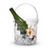 Cubed Ice Bucket w/ Tongs - Image 2