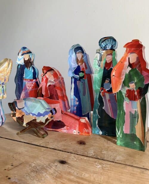 Large Acrylic Nativity Set - Image 2
