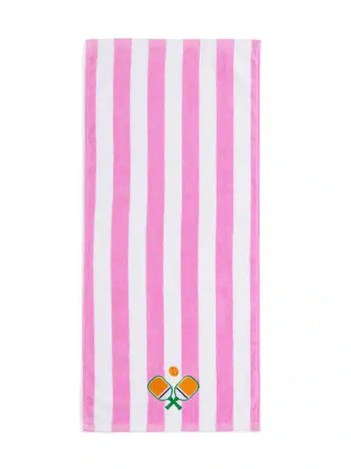 Paddles Stripe Pickleball Towel