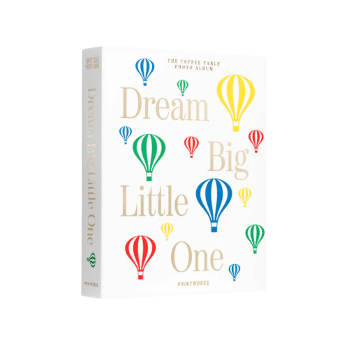 Dream Big Little One Baby Album Beige