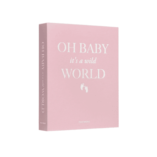 Baby It's a Wild World  Photo Album - Pink