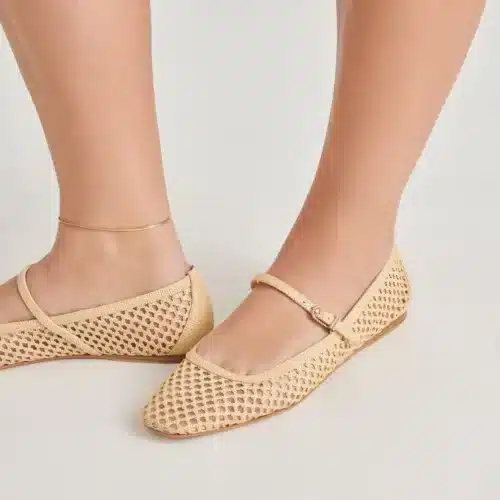 Reyes Raffia Ballet Flats - Image 2