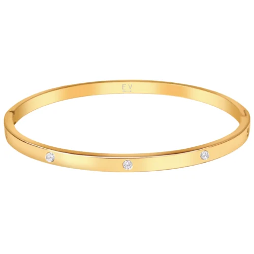 Jordyn Bangle Gold Bracelet