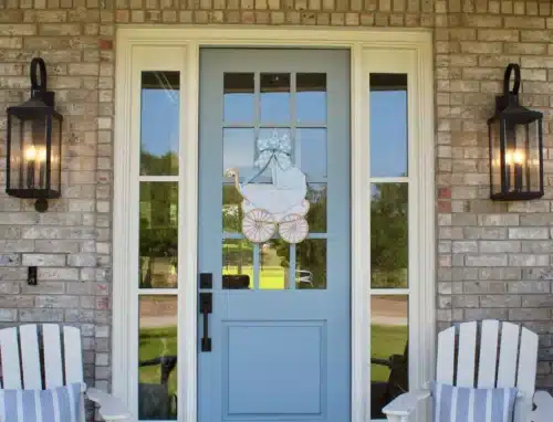 Welcome Baby Door Hanger - Image 3