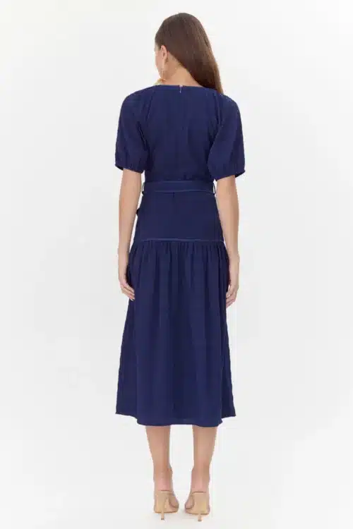 Dana Belted Midi Dress - Image 3