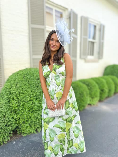 Penelope Corset Printed Sundress