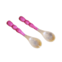 Resin Rio Bubble Salad Servers - Pink