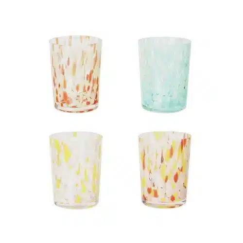 Confetti 12 ounce Glass
