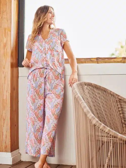 Serena Cropped Pant Set
