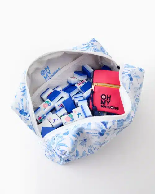 Blue Amazon Tile Storage Bag - Image 2
