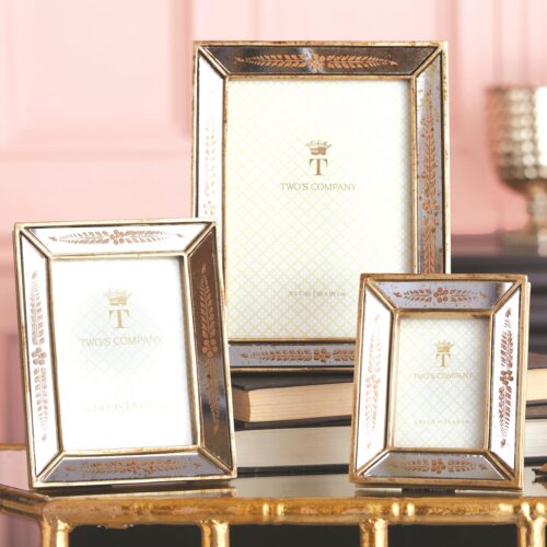 Mirrored Gold Leaf Frame - Image 2