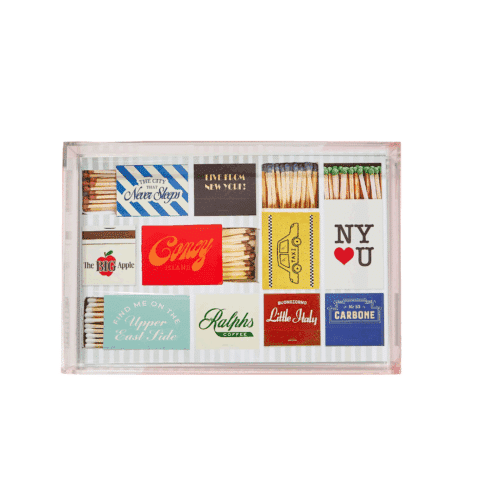 New York Matchbook Small Tray