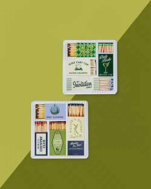 Golf Matchbook Coaster - Image 2
